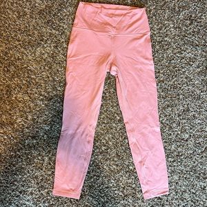 Lululemon Align leggings - baby pink, size 8
